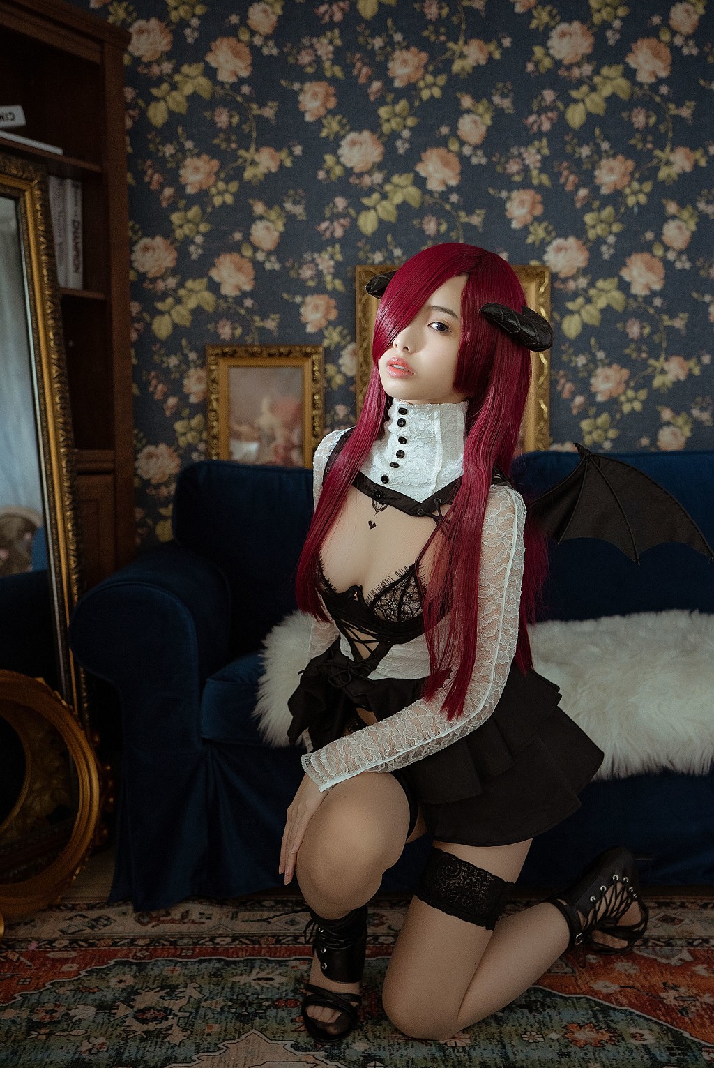 雯妹不讲道理《魅魔 the countess of devil》 [COSPLAY福利] 写真集[38P]