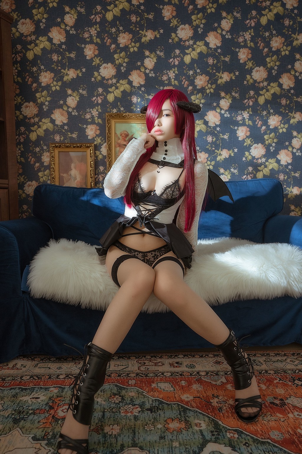 雯妹不讲道理《魅魔 the countess of devil》 [COSPLAY福利] 写真集[38P]
