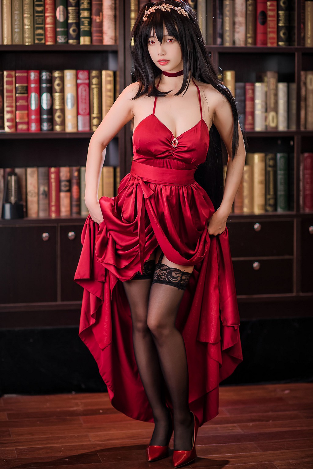 雯妹不讲道理《碧蓝航线大凤礼服》 [COSPLAY福利] 写真集[43P]