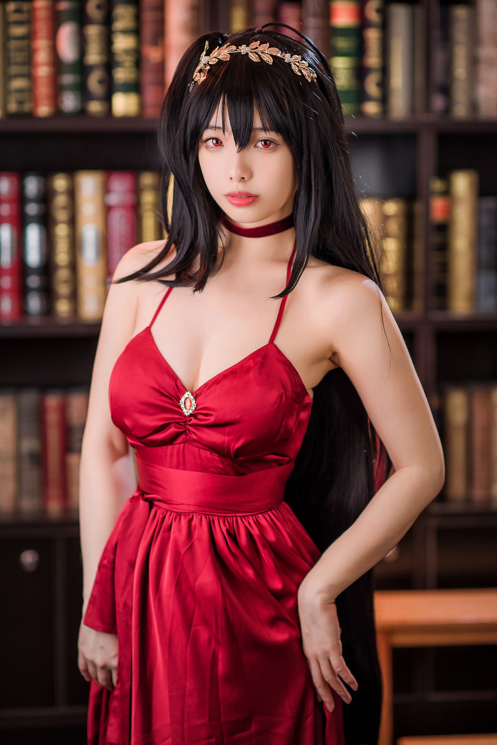 雯妹不讲道理《碧蓝航线大凤礼服》 [COSPLAY福利] 写真集[43P]