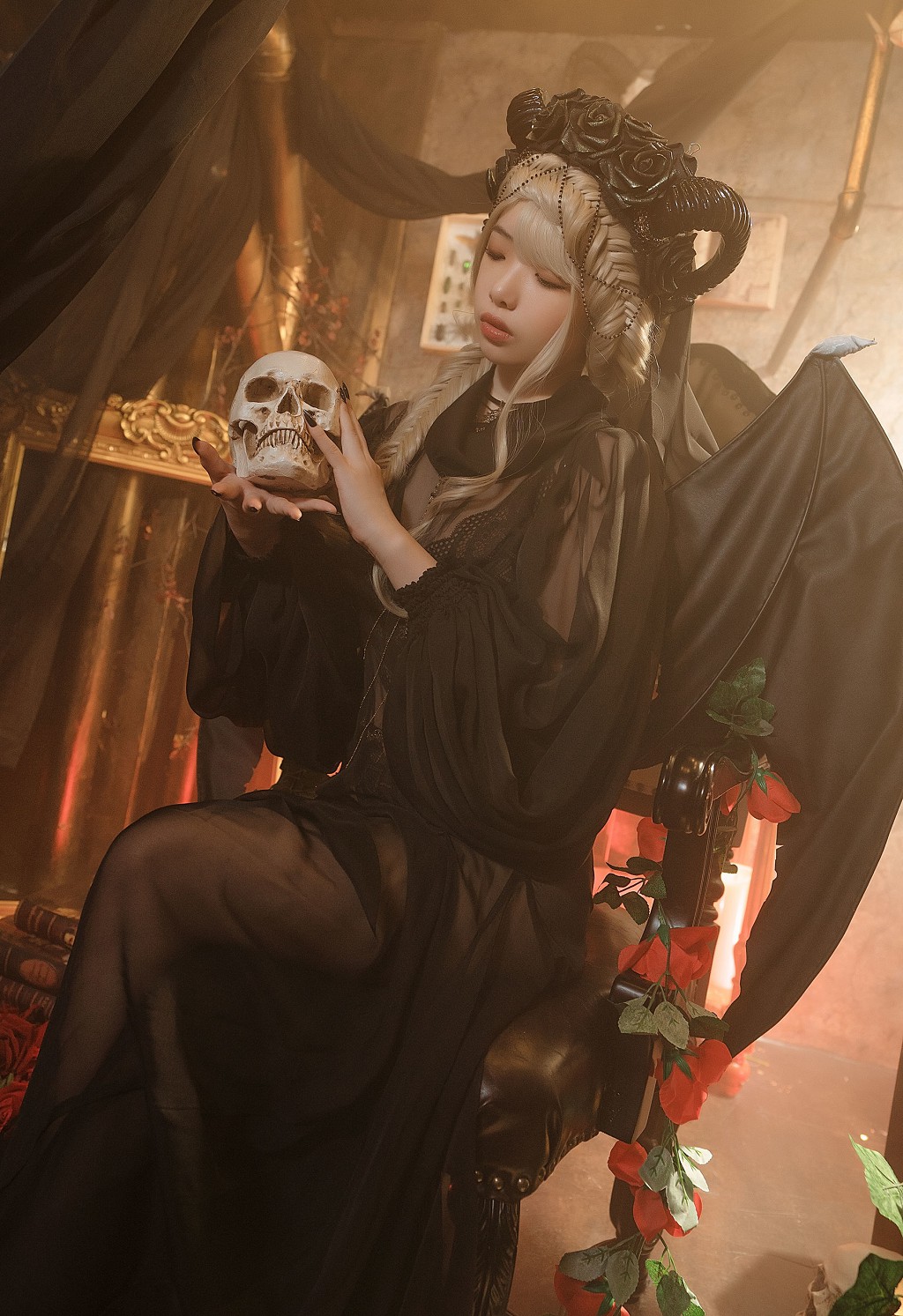 雯妹《魅魔 gothic devil》 [COSPLAY福利] 写真集[16P]