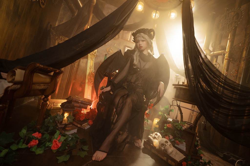 雯妹《魅魔 gothic devil》 [COSPLAY福利] 写真集[16P]