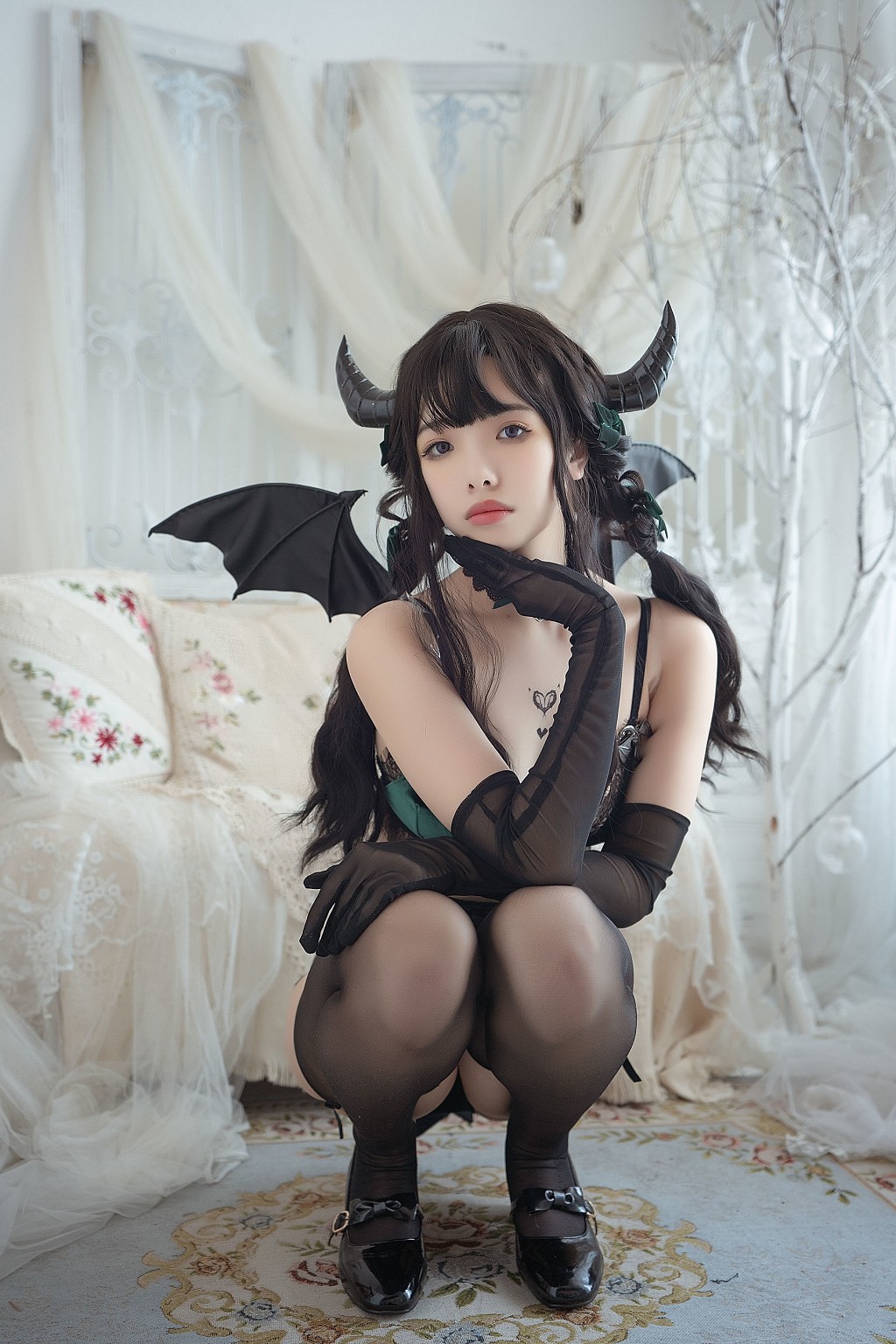 雯妹不讲道理《魅魔 Proud devil》  [COSPLAY福利] 写真集[50P]