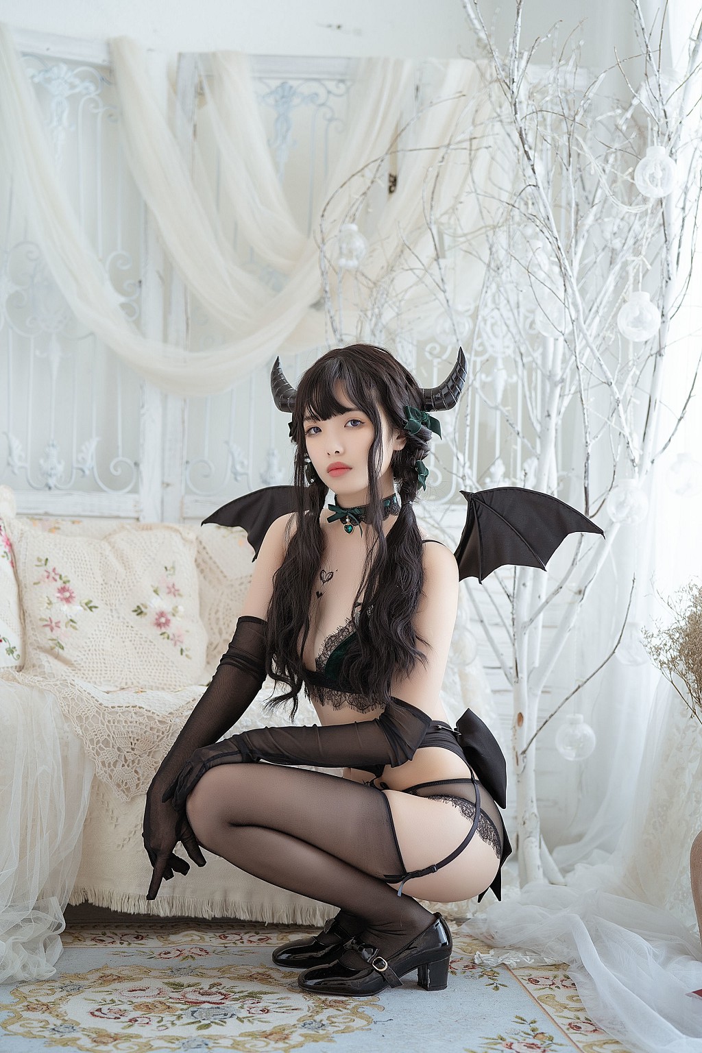 雯妹不讲道理《魅魔 Proud devil》  [COSPLAY福利] 写真集[50P]