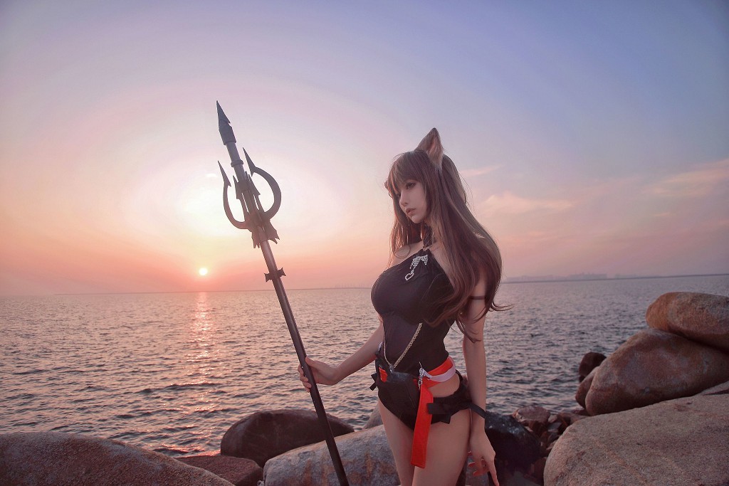 Shika小鹿鹿《天火泳装》 [COSPLAY福利] 写真集[22P]