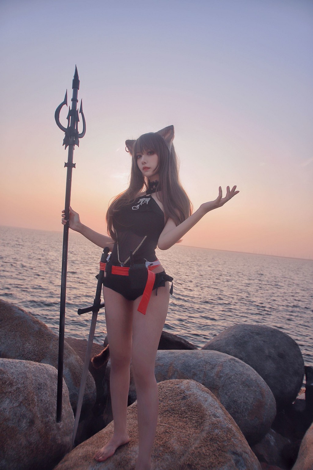 Shika小鹿鹿《天火泳装》 [COSPLAY福利] 写真集[22P]