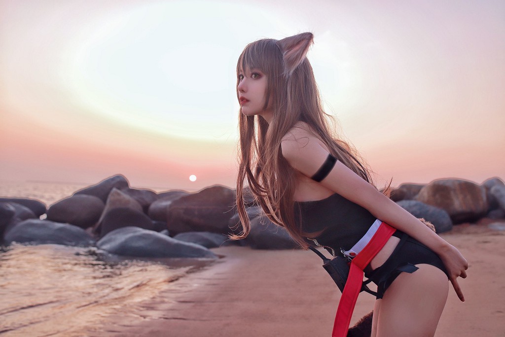 Shika小鹿鹿《天火泳装》 [COSPLAY福利] 写真集[22P]