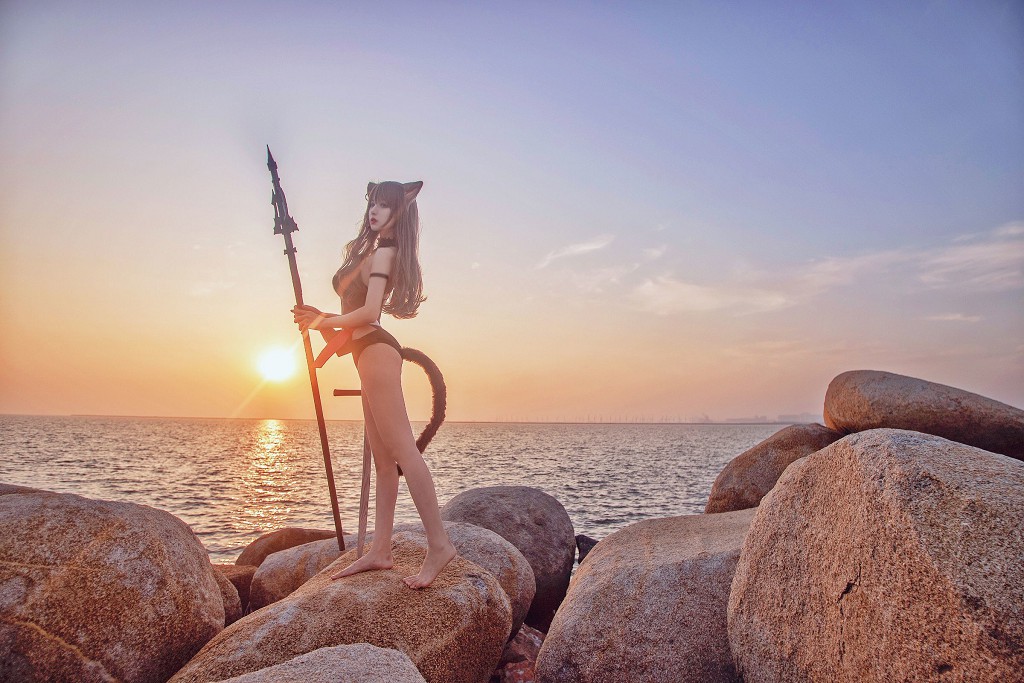 Shika小鹿鹿《天火泳装》 [COSPLAY福利] 写真集[22P]