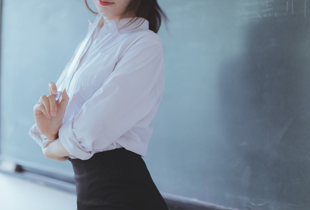 COSER黑川《黑丝教师》  [COSPLAY福利] 写真集[43P]