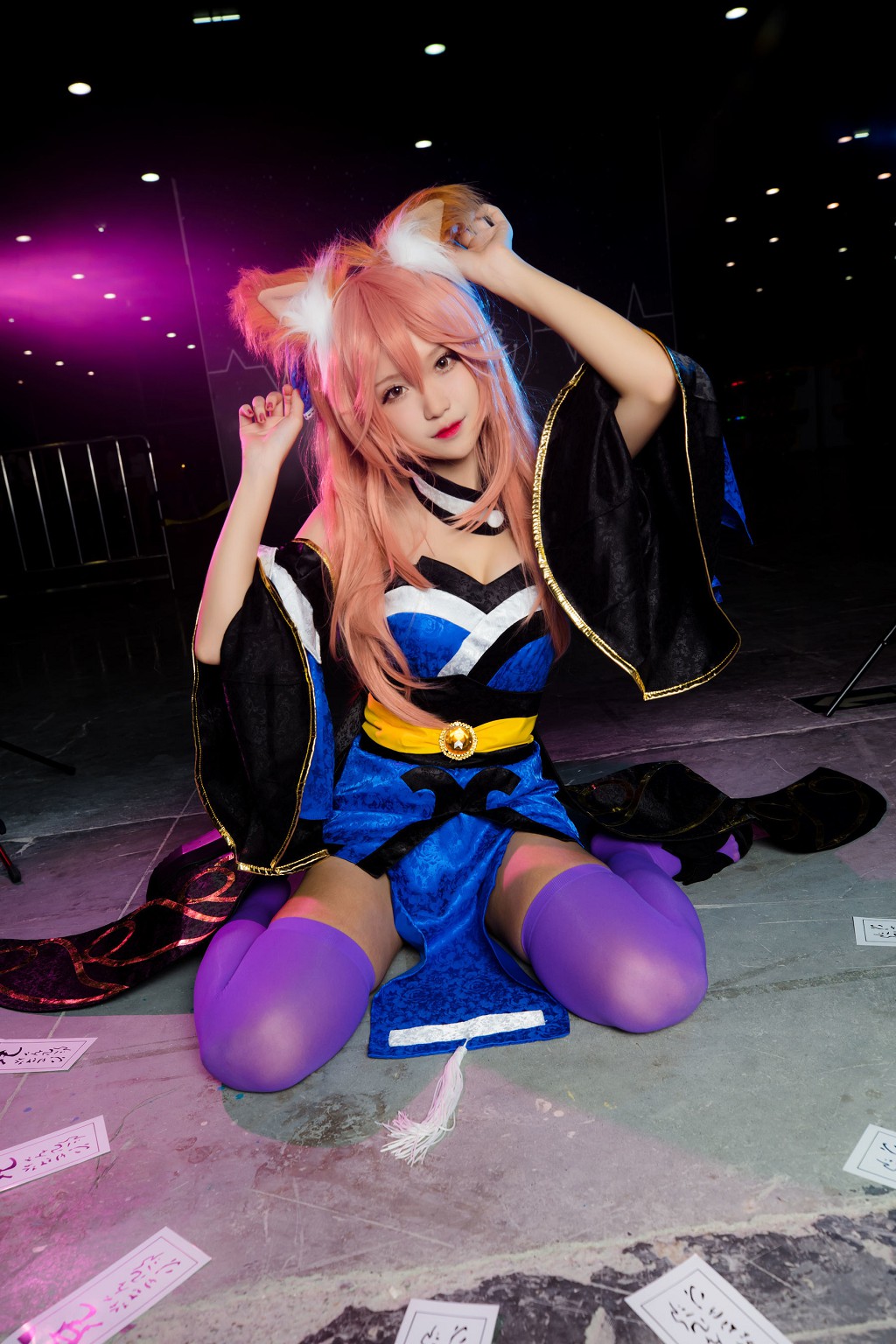 腐团儿Ikaros《霞之丘诗羽+玉藻前+甄姬》 [COSPLAY美女] 写真集[11P]