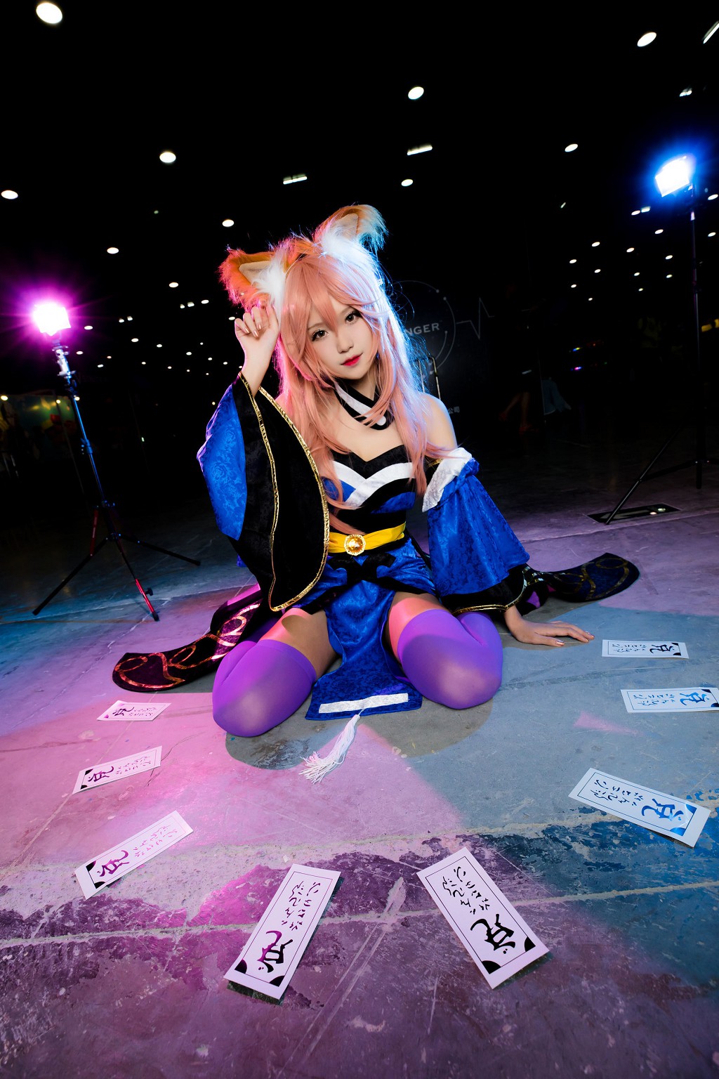 腐团儿Ikaros《霞之丘诗羽+玉藻前+甄姬》 [COSPLAY美女] 写真集[11P]