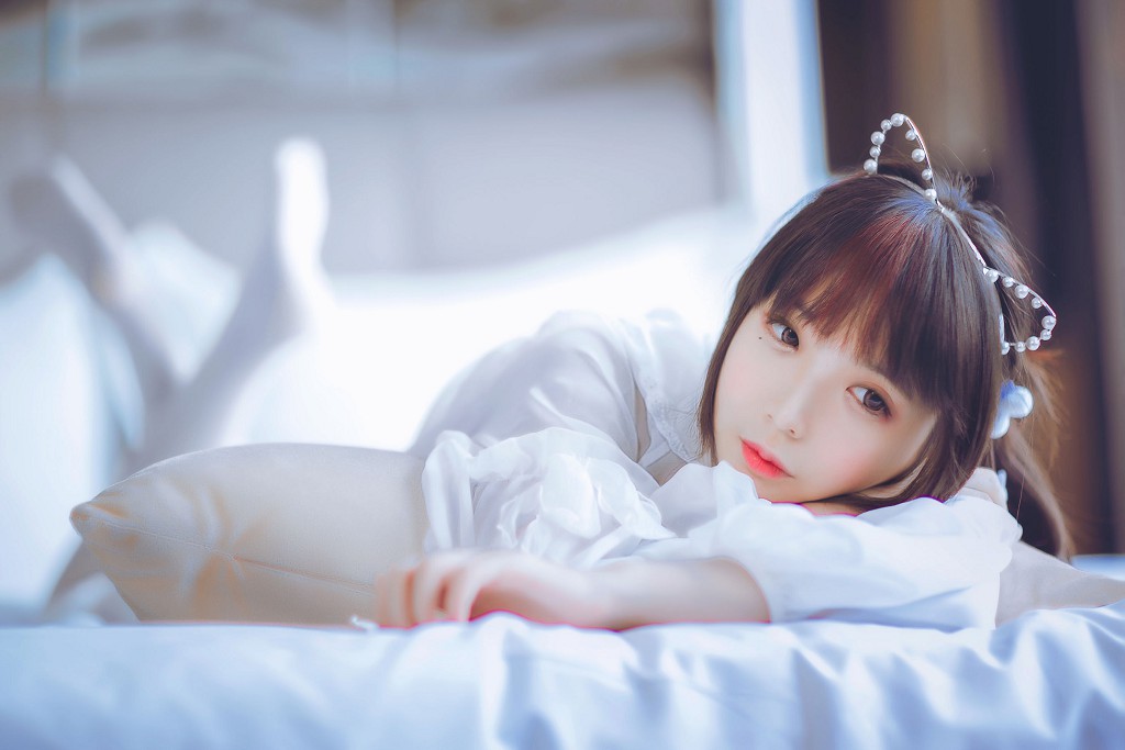 疯猫ss《睡衣与浴室的水手服》 [萝莉COS] 写真集[45P]