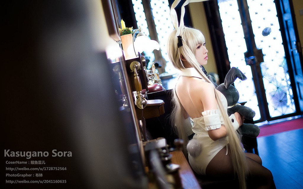 鳗鱼霏儿《缘之空+穹妹+兔女郎+Cosplay》 [COSPLAY美女] 写真集[24P]