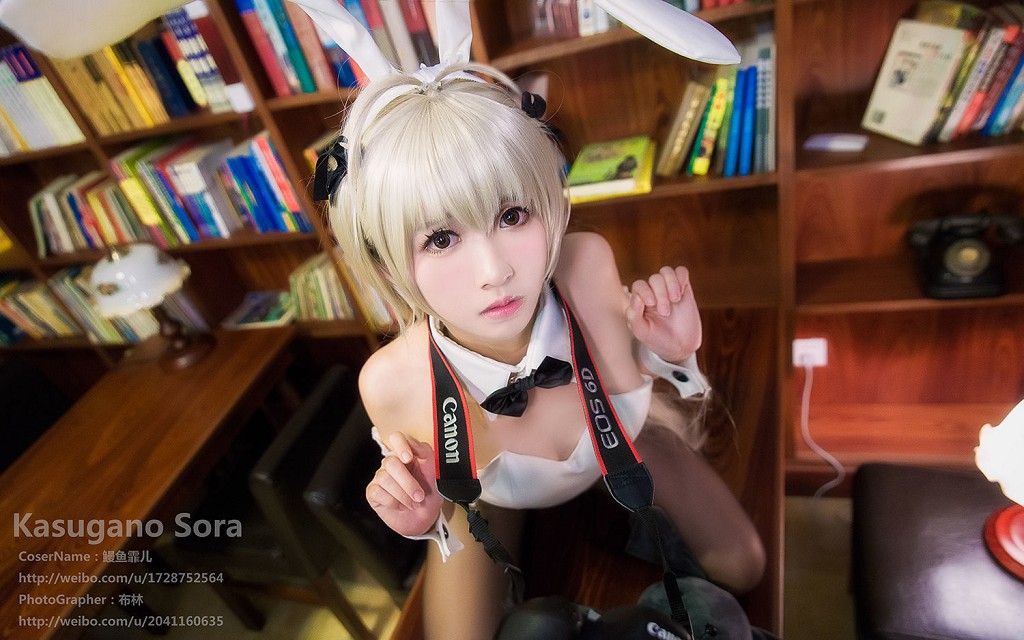 鳗鱼霏儿《缘之空+穹妹+兔女郎+Cosplay》 [COSPLAY美女] 写真集[24P]