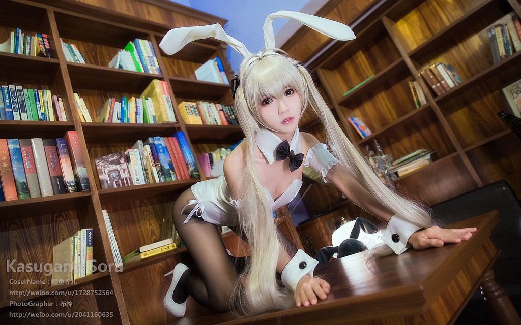 鳗鱼霏儿《缘之空+穹妹+兔女郎+Cosplay》 [COSPLAY美女] 写真集[24P]