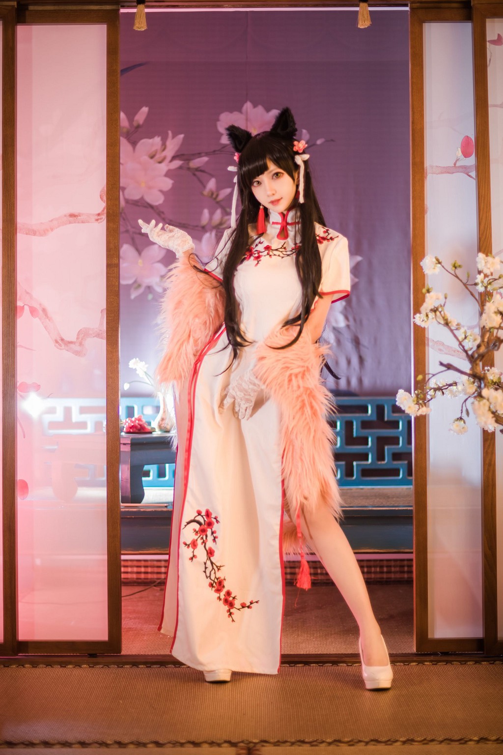 Shika小鹿鹿《爱宕旗袍》 [COSPLAY福利] 写真集[30P]