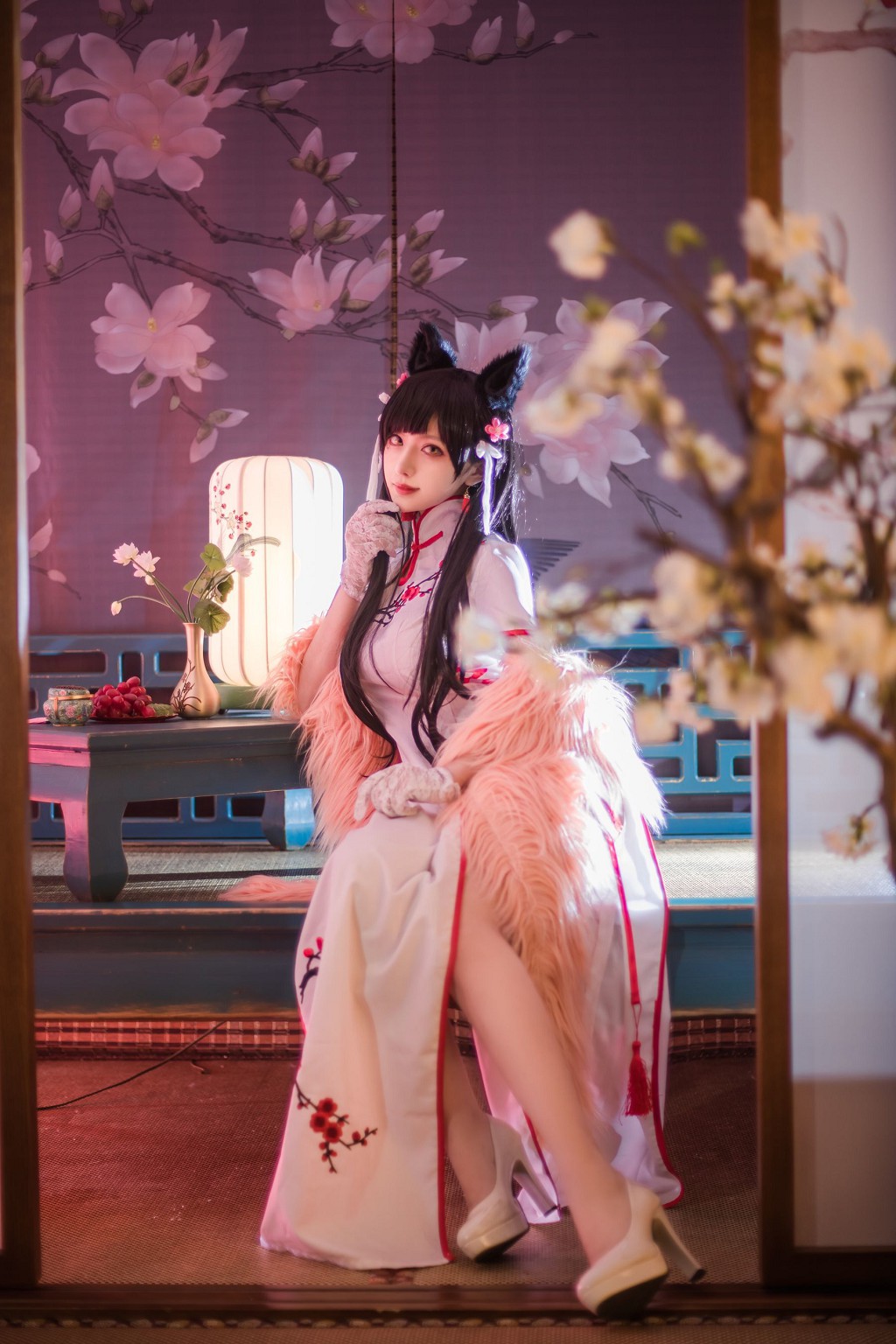 Shika小鹿鹿《爱宕旗袍》 [COSPLAY福利] 写真集[30P]