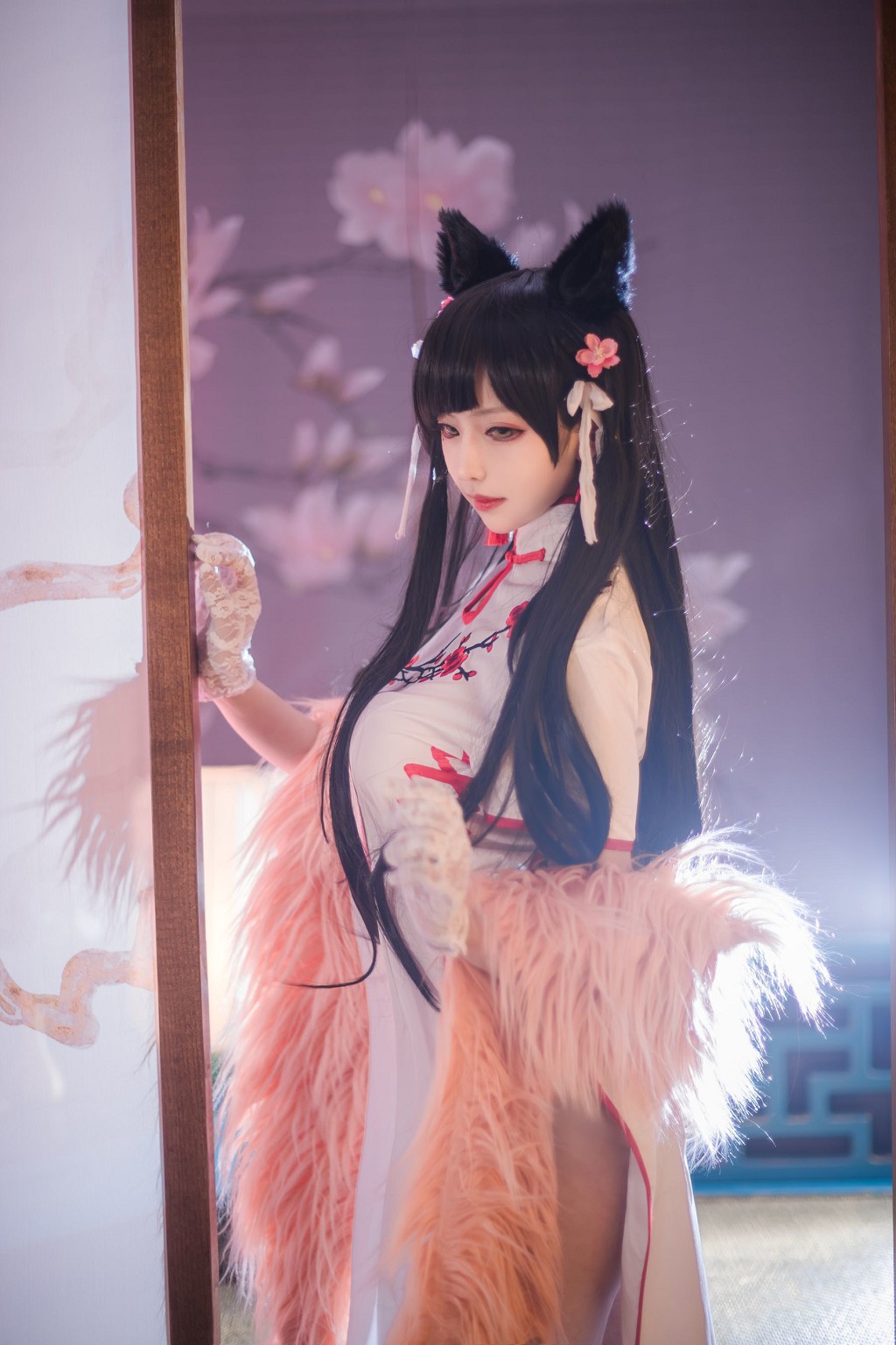 Shika小鹿鹿《爱宕旗袍》 [COSPLAY福利] 写真集[30P]