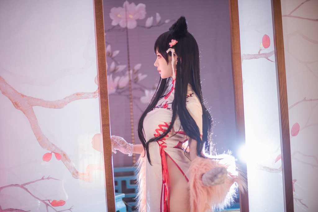 Shika小鹿鹿《爱宕旗袍》 [COSPLAY福利] 写真集[30P]