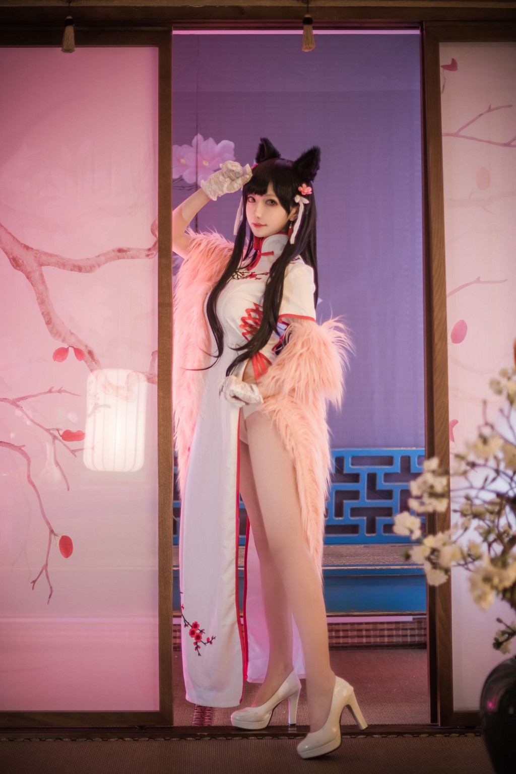 Shika小鹿鹿《爱宕旗袍》 [COSPLAY福利] 写真集[30P]