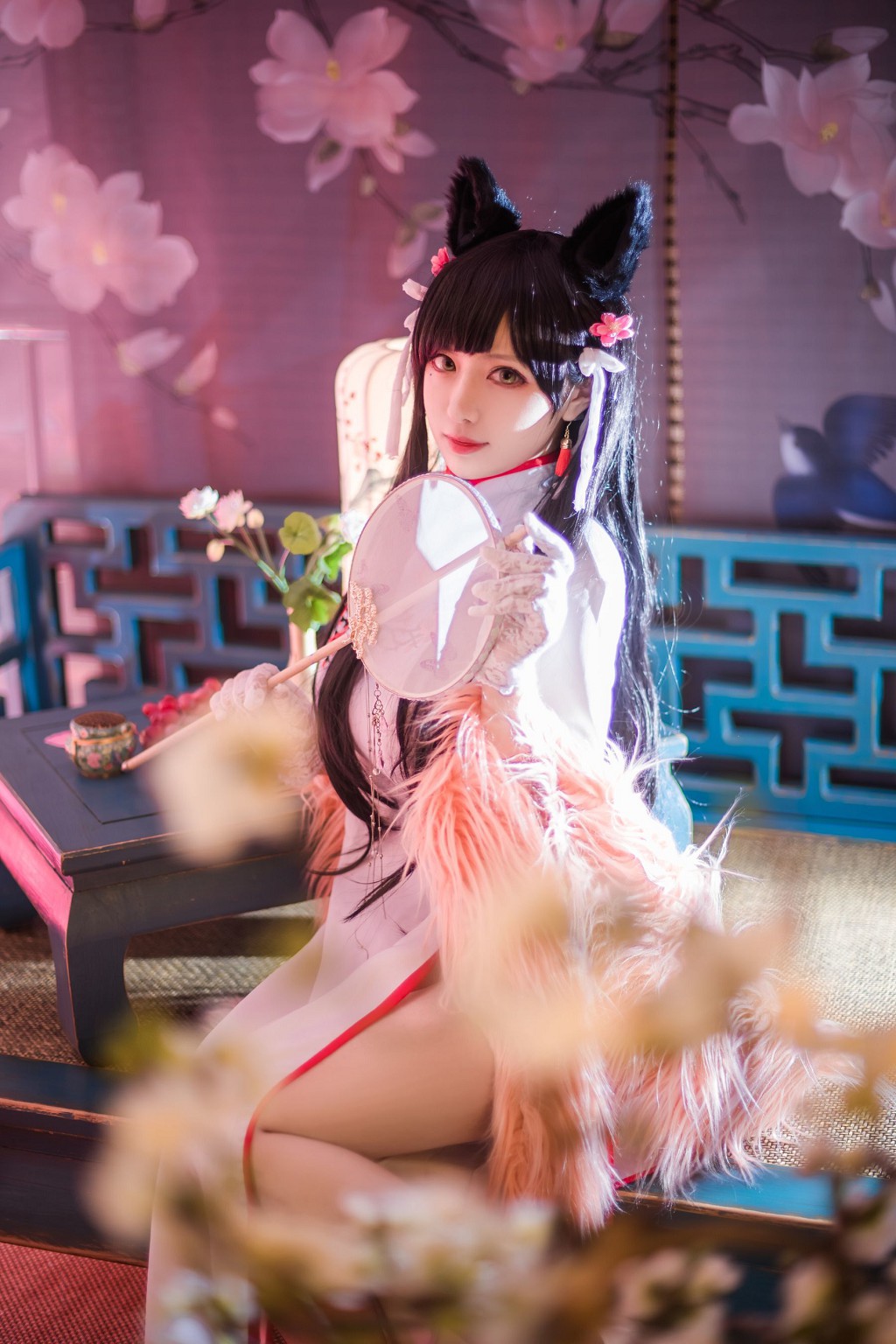 Shika小鹿鹿《爱宕旗袍》 [COSPLAY福利] 写真集[30P]