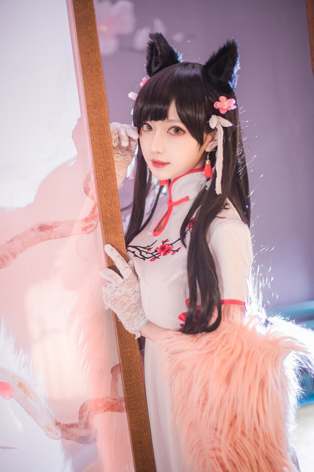 Shika小鹿鹿《爱宕旗袍》 [COSPLAY福利] 写真集[30P]