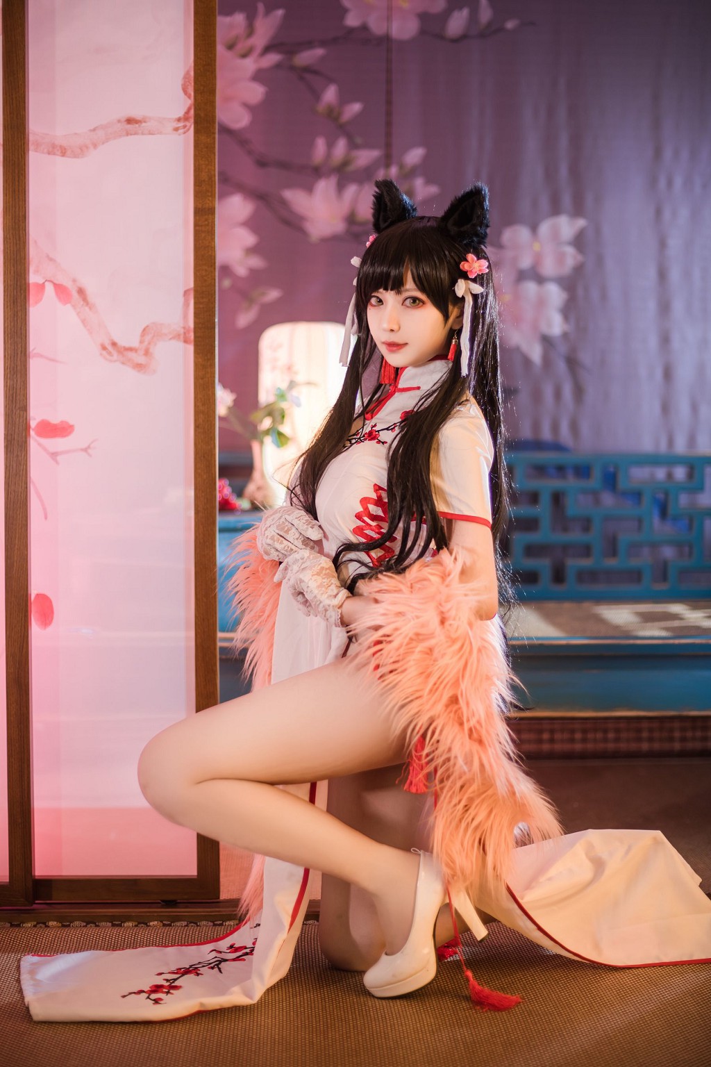 Shika小鹿鹿《爱宕旗袍》 [COSPLAY福利] 写真集[30P]