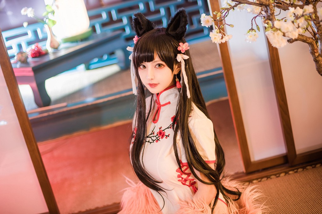 Shika小鹿鹿《爱宕旗袍》 [COSPLAY福利] 写真集[30P]