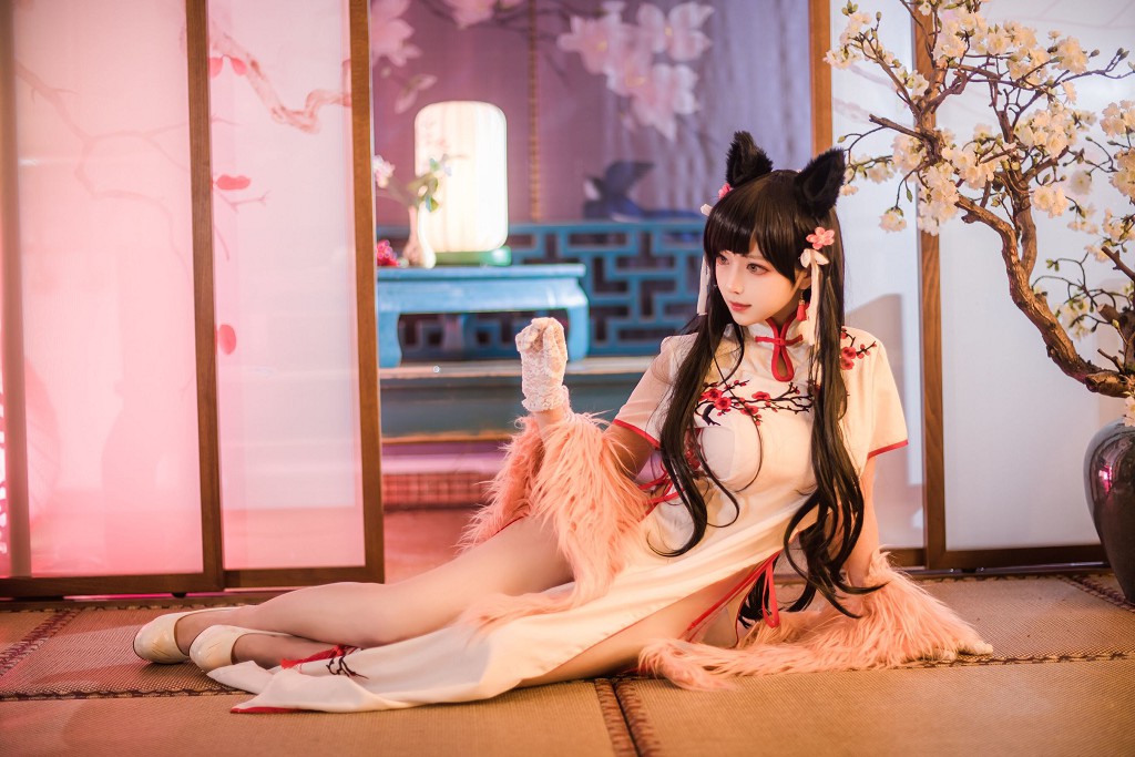 Shika小鹿鹿《爱宕旗袍》 [COSPLAY福利] 写真集[30P]