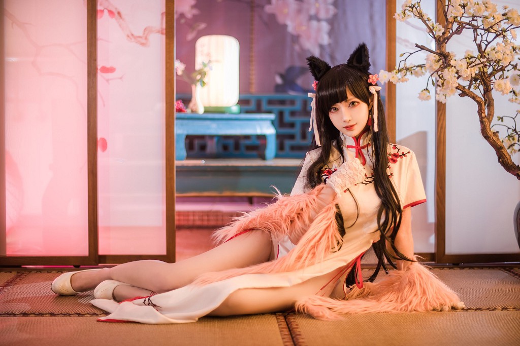 Shika小鹿鹿《爱宕旗袍》 [COSPLAY福利] 写真集[30P]