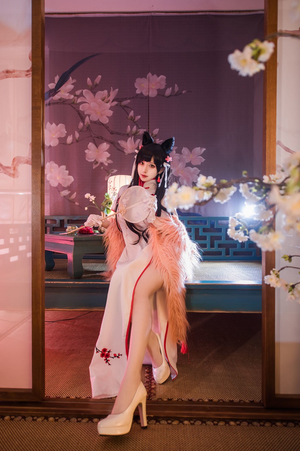 Shika小鹿鹿《爱宕旗袍》 [COSPLAY福利] 写真集[30P]