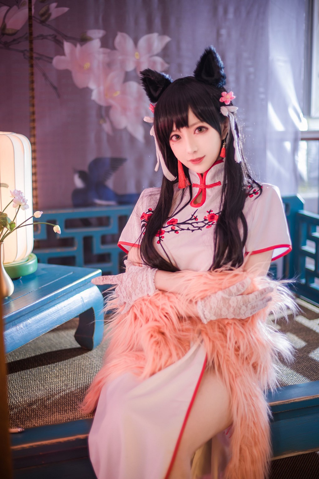 Shika小鹿鹿《爱宕旗袍》 [COSPLAY福利] 写真集[30P]