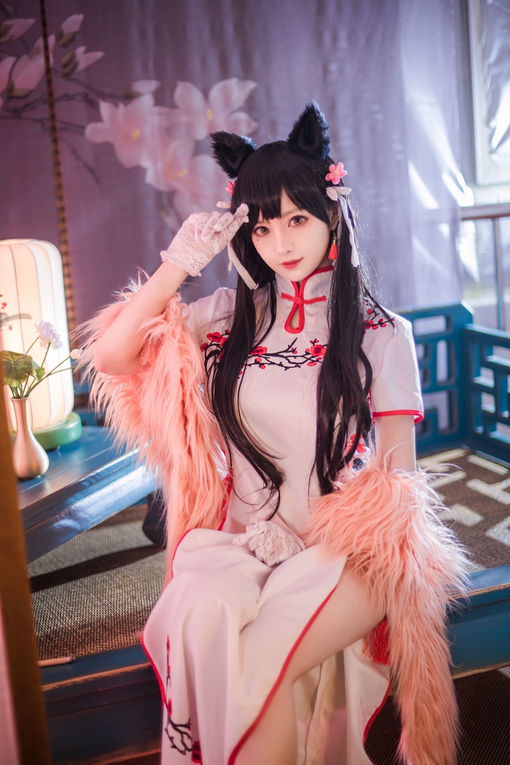 Shika小鹿鹿《爱宕旗袍》 [COSPLAY福利] 写真集[30P]
