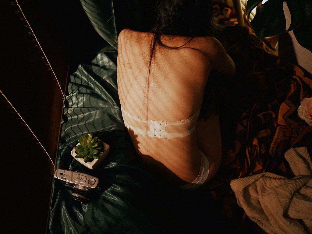 Shika小鹿鹿《内衣+白衬衣》 [COSPLAY福利] 写真集[9P]