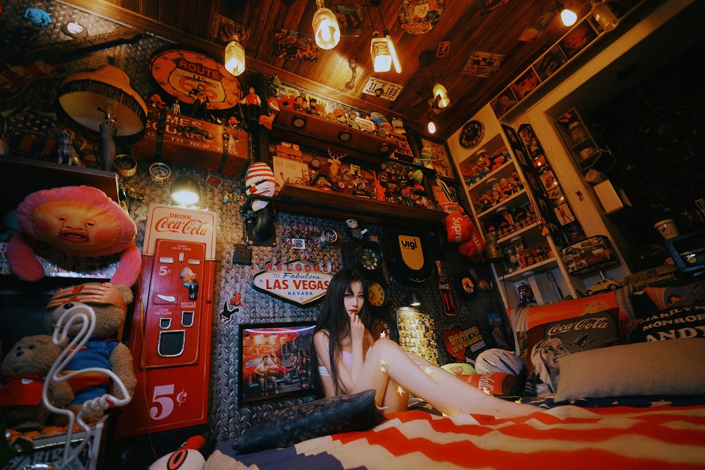 Shika小鹿鹿《内衣+白衬衣》 [COSPLAY福利] 写真集[9P]