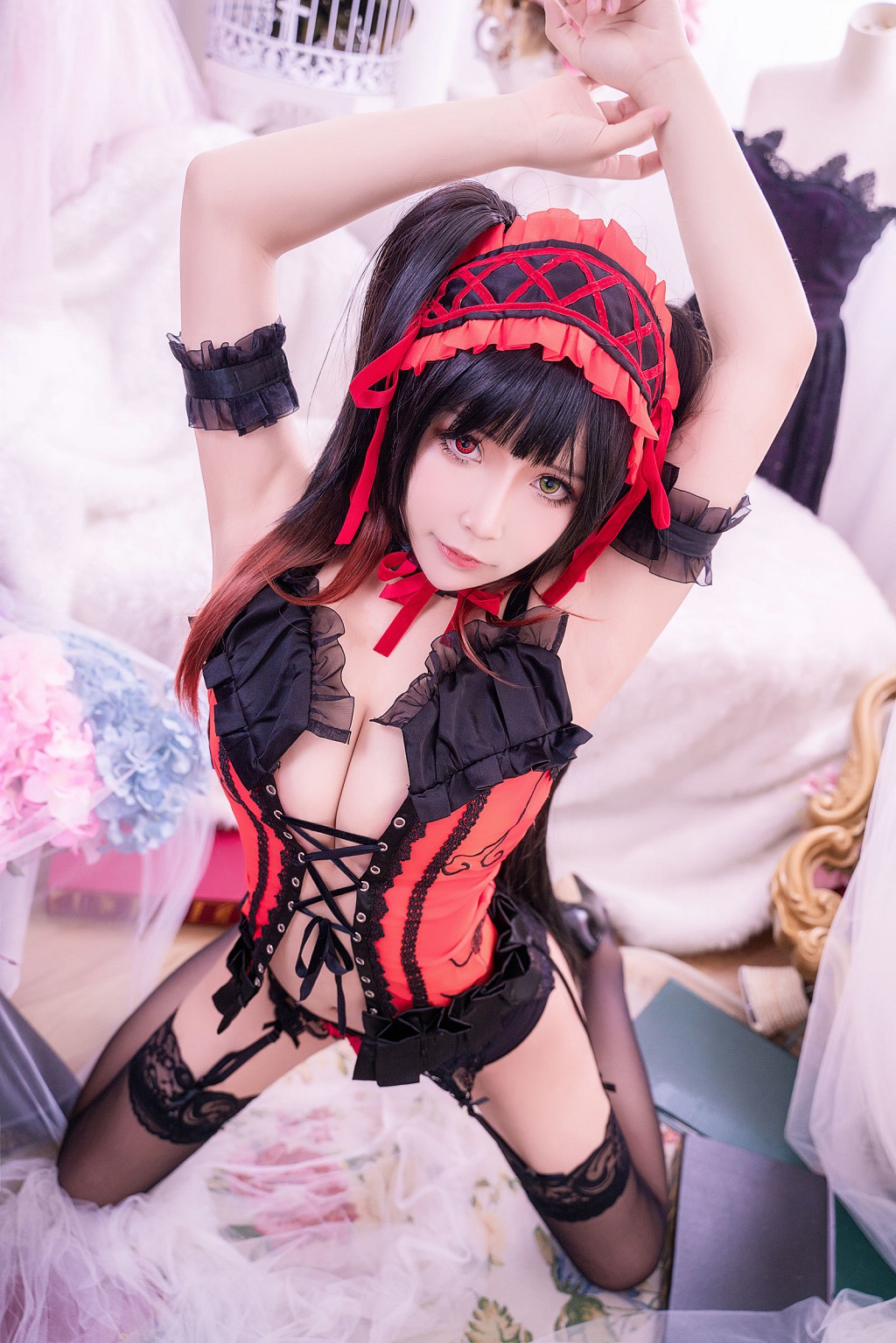 抱走莫子aa《狂三 黑色蕾丝》 [COSPLAY美女] 写真集[38P]