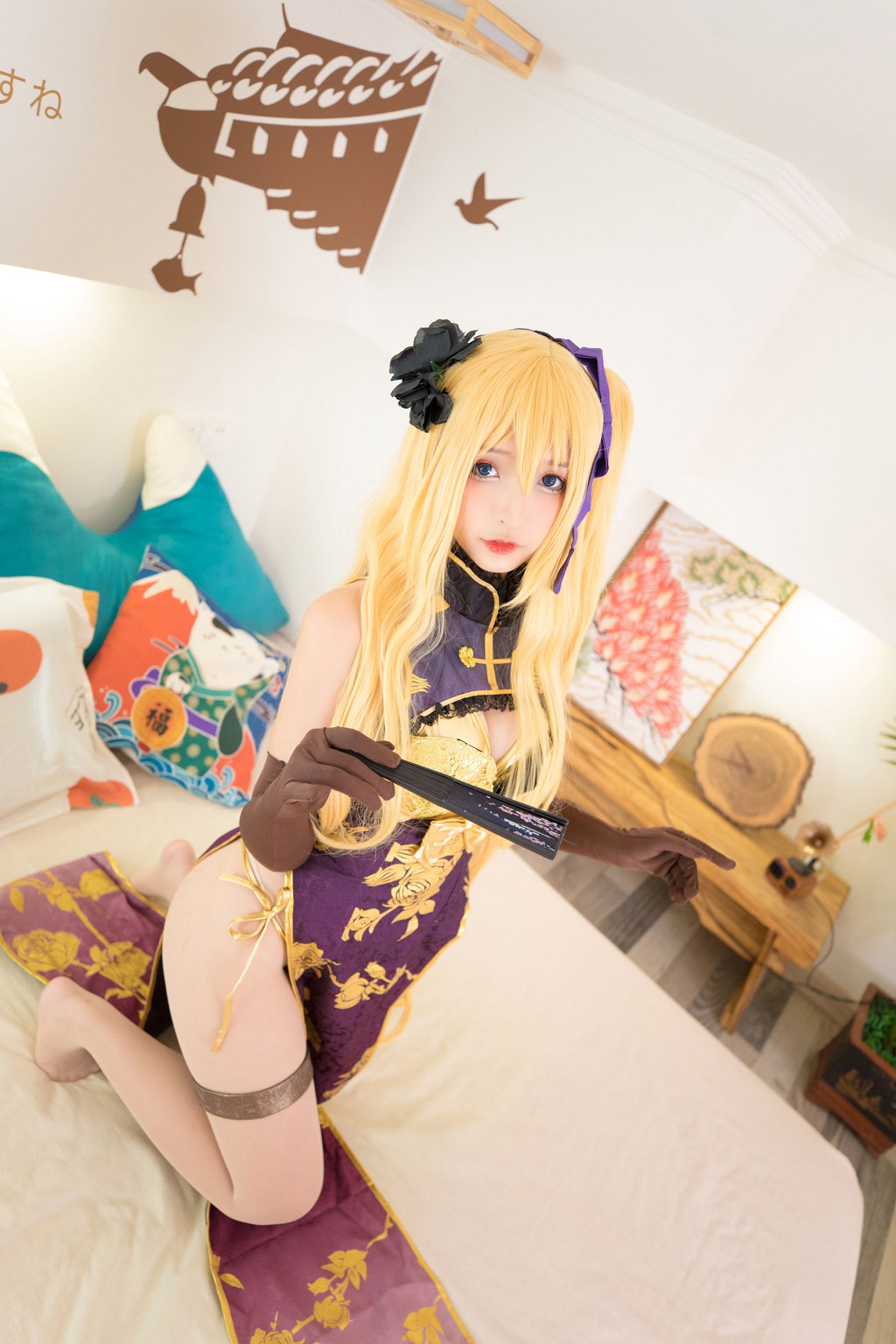 神楽坂真冬《艳娘幻梦谭 - 金莲》 [萝莉COSPLAY] 写真集[150P]