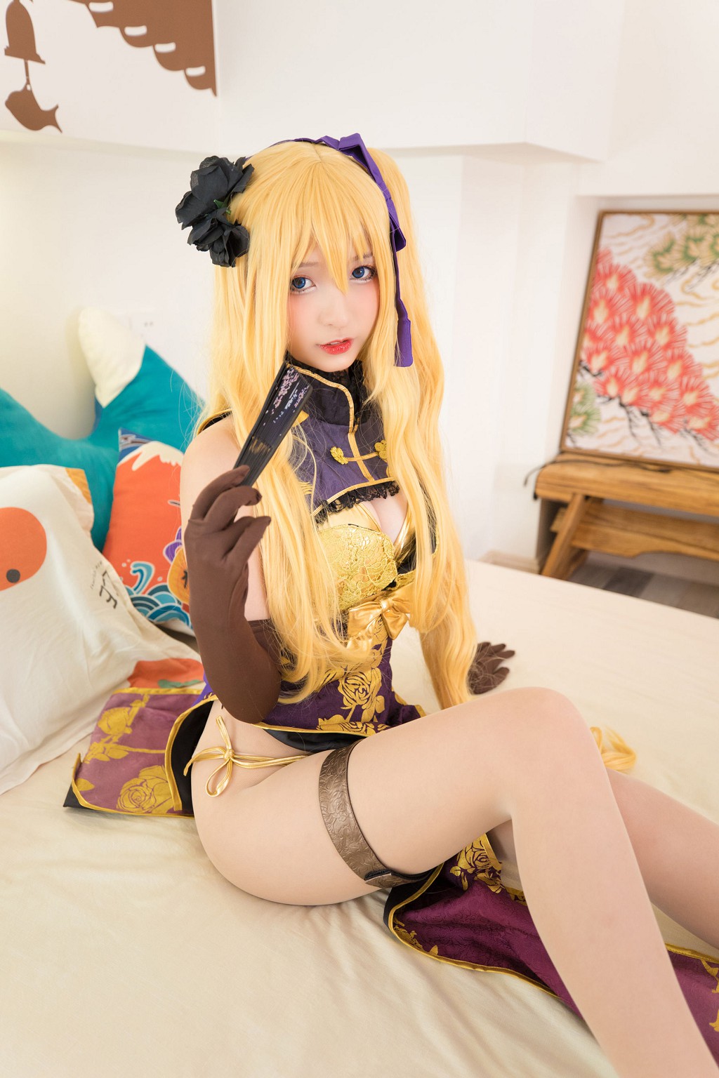 神楽坂真冬《艳娘幻梦谭 - 金莲》 [萝莉COSPLAY] 写真集[150P]