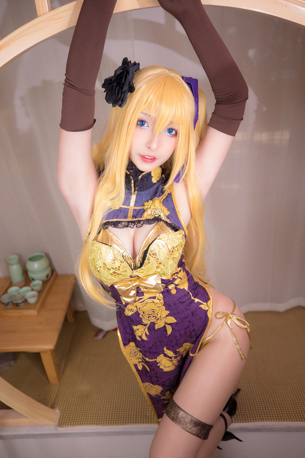 神楽坂真冬《艳娘幻梦谭 - 金莲》 [萝莉COSPLAY] 写真集[150P]