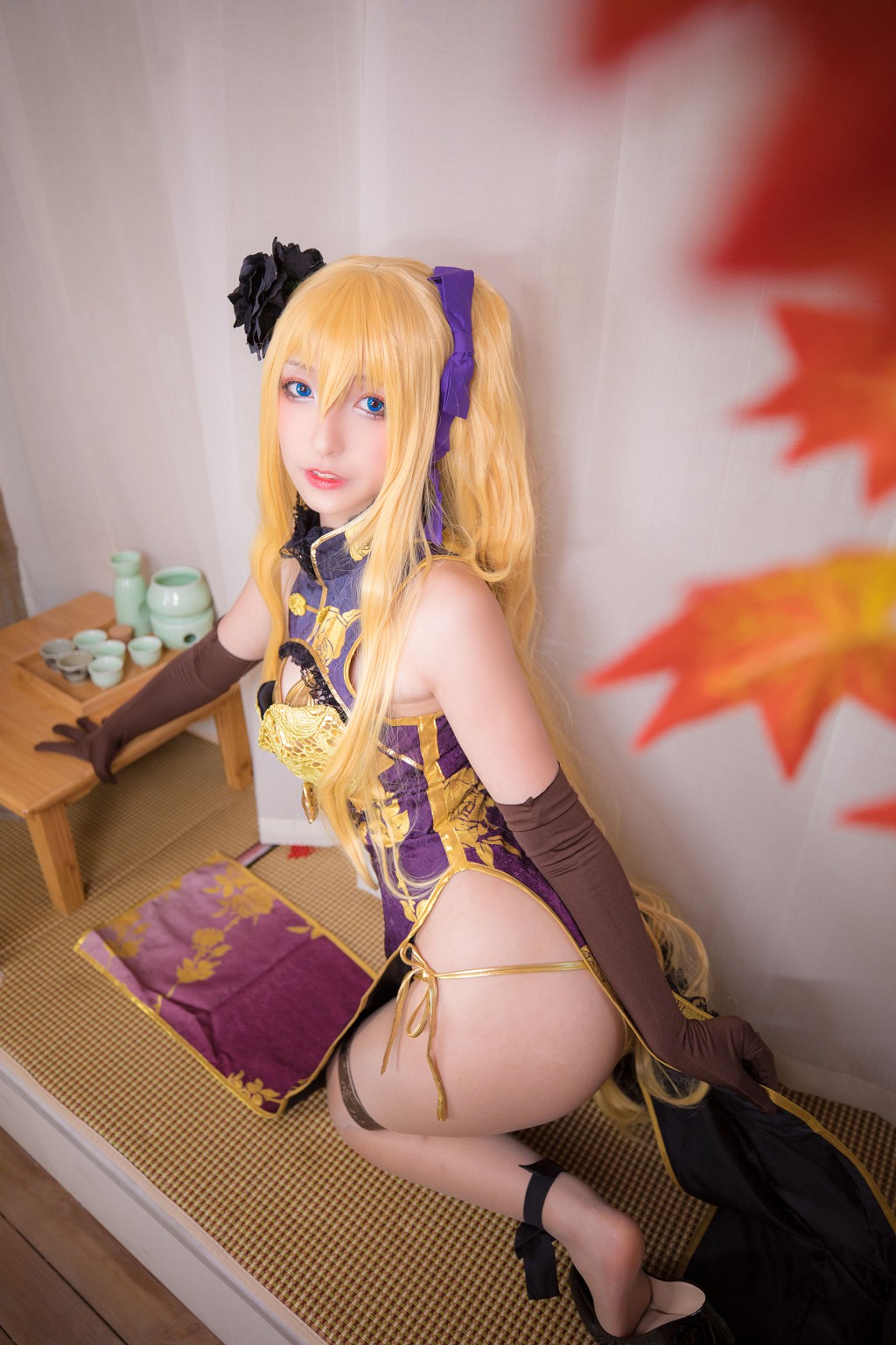 神楽坂真冬《艳娘幻梦谭 - 金莲》 [萝莉COSPLAY] 写真集[150P]
