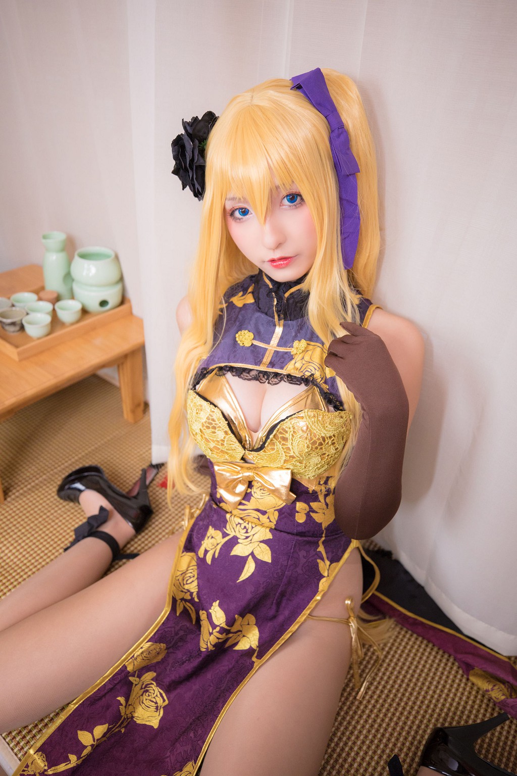 神楽坂真冬《艳娘幻梦谭 - 金莲》 [萝莉COSPLAY] 写真集[150P]