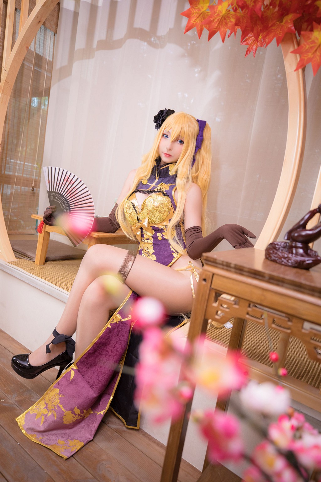 神楽坂真冬《艳娘幻梦谭 - 金莲》 [萝莉COSPLAY] 写真集[150P]