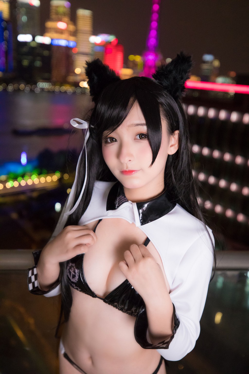 神楽坂真冬《ATAGO-LATEX VER (胶袜)》 [福利COSPLAY] 写真集[150P]