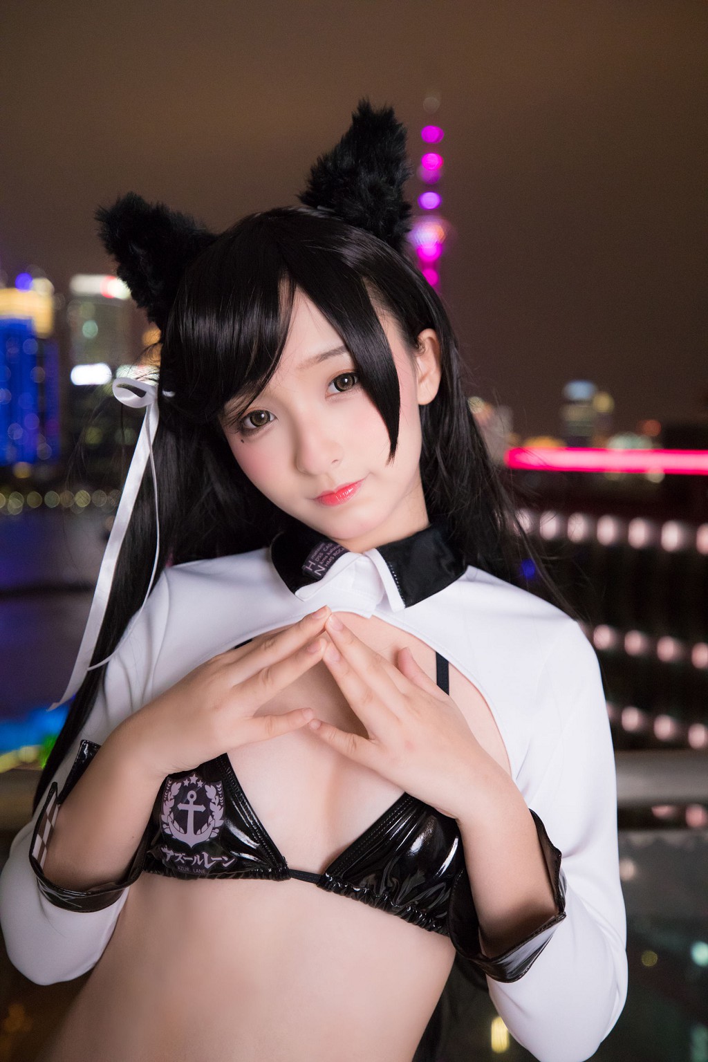 神楽坂真冬《ATAGO-LATEX VER (胶袜)》 [福利COSPLAY] 写真集[150P]