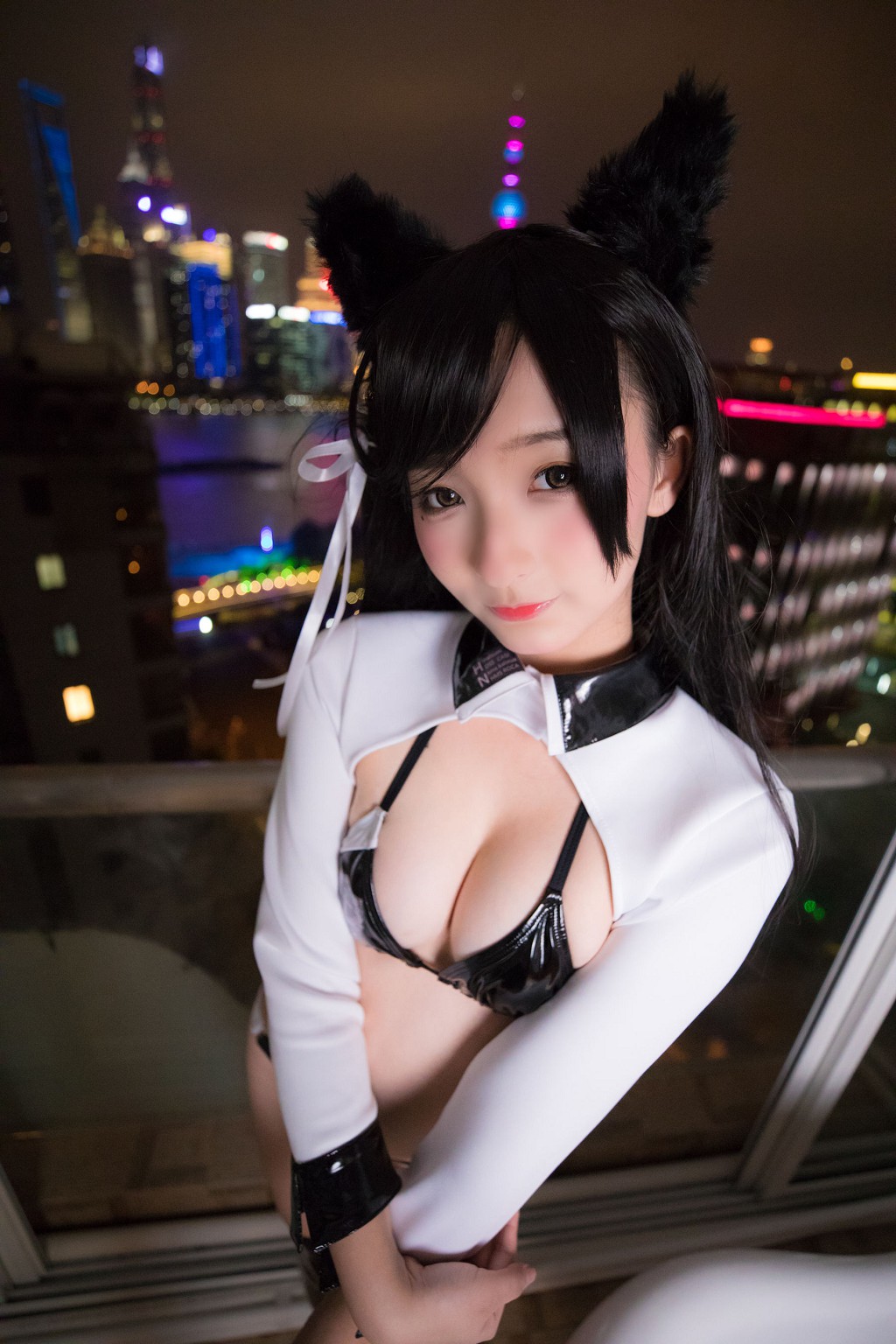 神楽坂真冬《ATAGO-LATEX VER (胶袜)》 [福利COSPLAY] 写真集[150P]