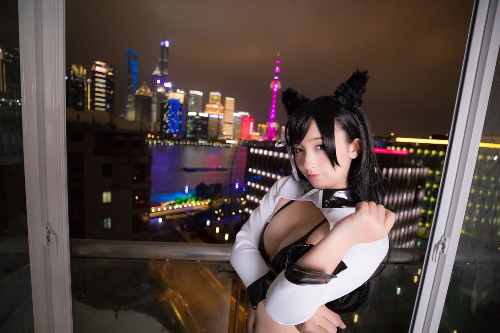 神楽坂真冬《ATAGO-LATEX VER (胶袜)》 [福利COSPLAY] 写真集[150P]