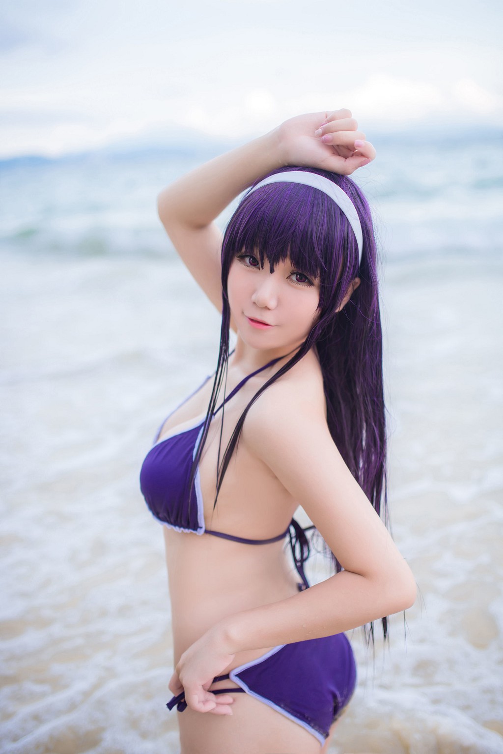 白金Saki《水着》 [性感COSPLAY福利] 写真集[27P]