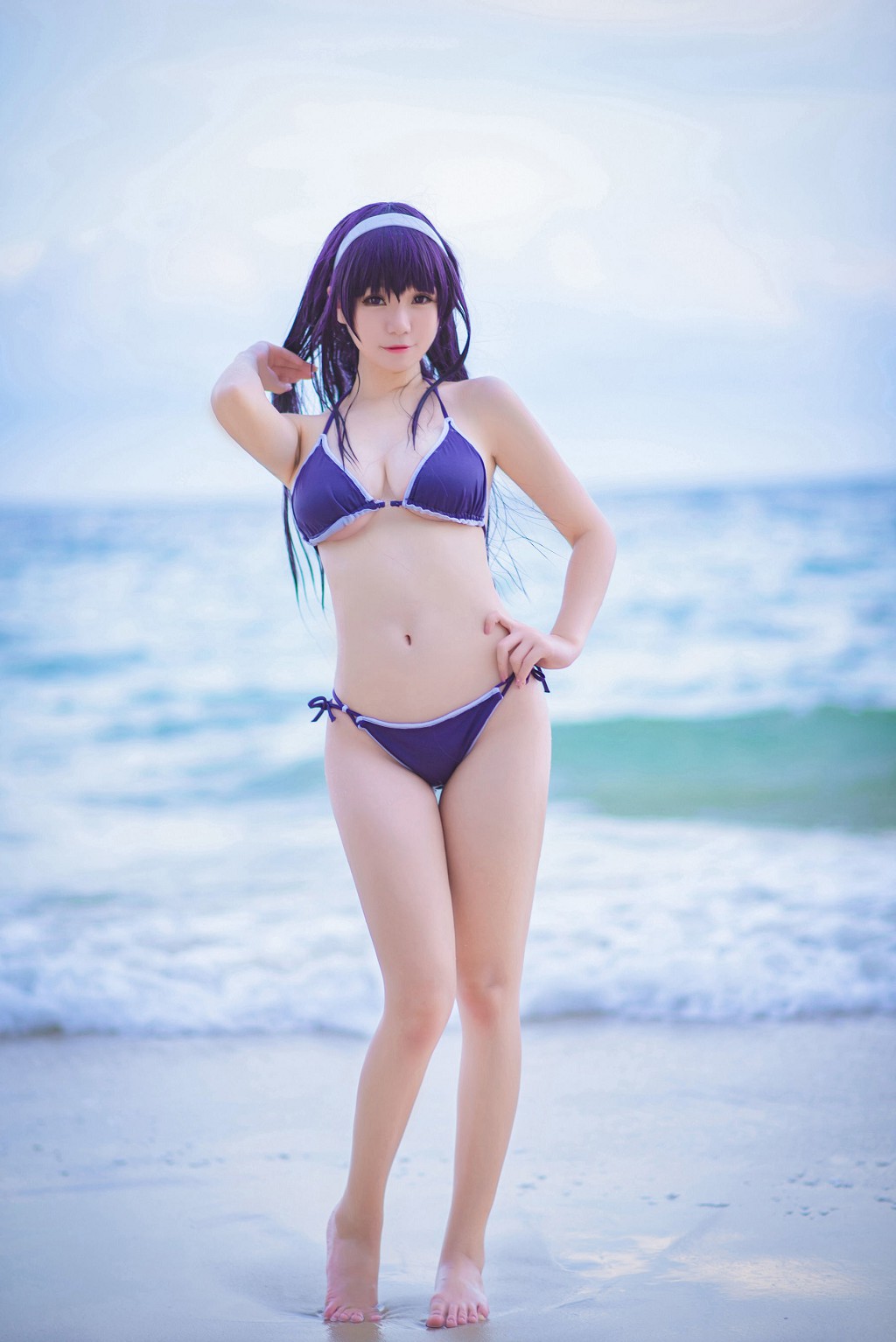 白金Saki《水着》 [性感COSPLAY福利] 写真集[27P]