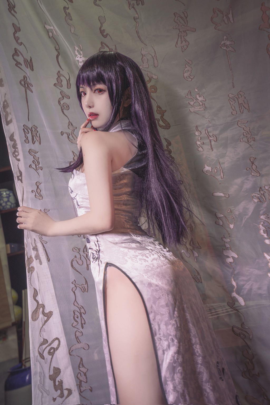 Shika小鹿鹿《学姐旗袍》 [Cosplay福利] 写真集[13P]