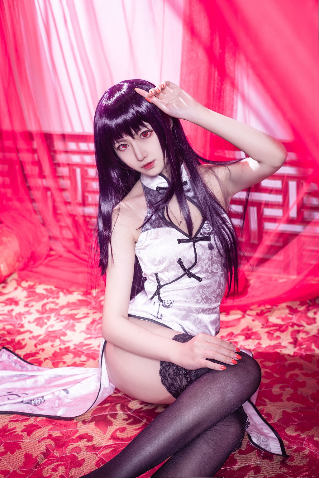 Shika小鹿鹿《学姐旗袍》 [Cosplay福利] 写真集[13P]